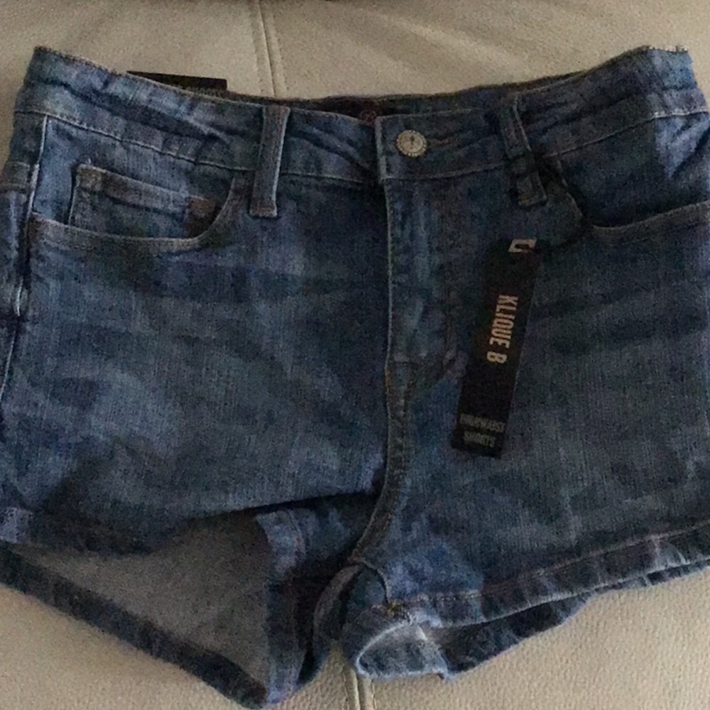 KLIQUE B HIGH WAISTED SHORTS